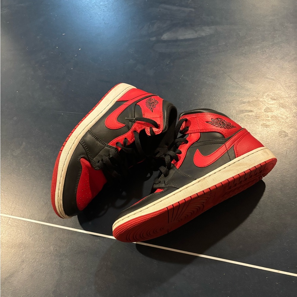 Jordan Athletic Shoes - Red and Black